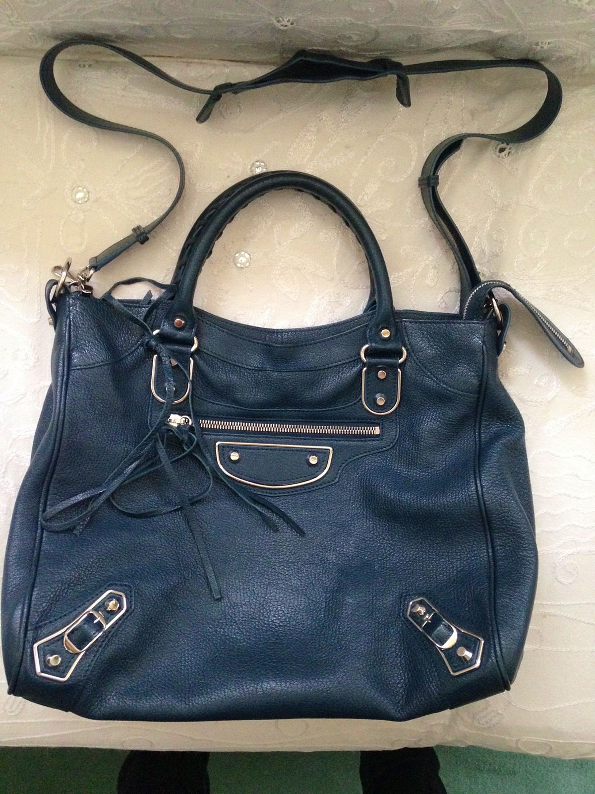 sac balenciaga bleu
