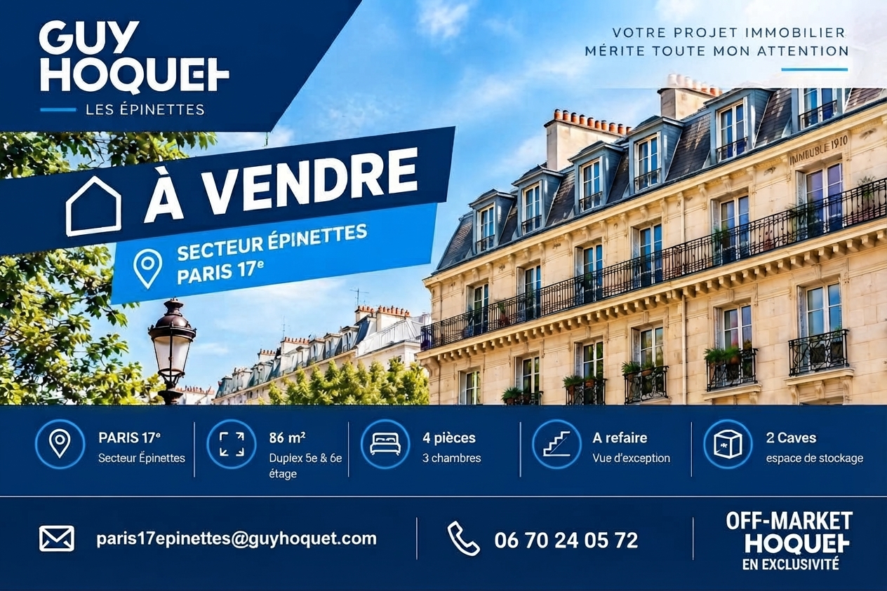 Appartement à paris 17