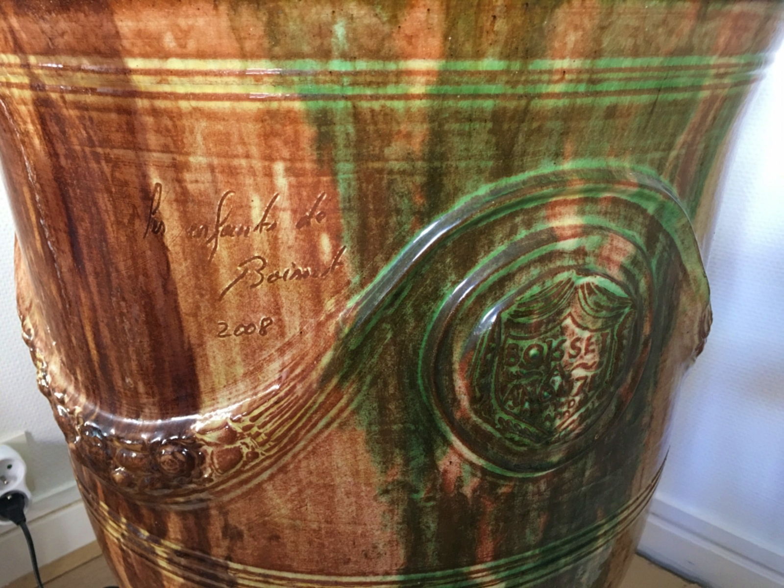 Grand vase jarre d’Anduze 72cm sur Gens de Confiance