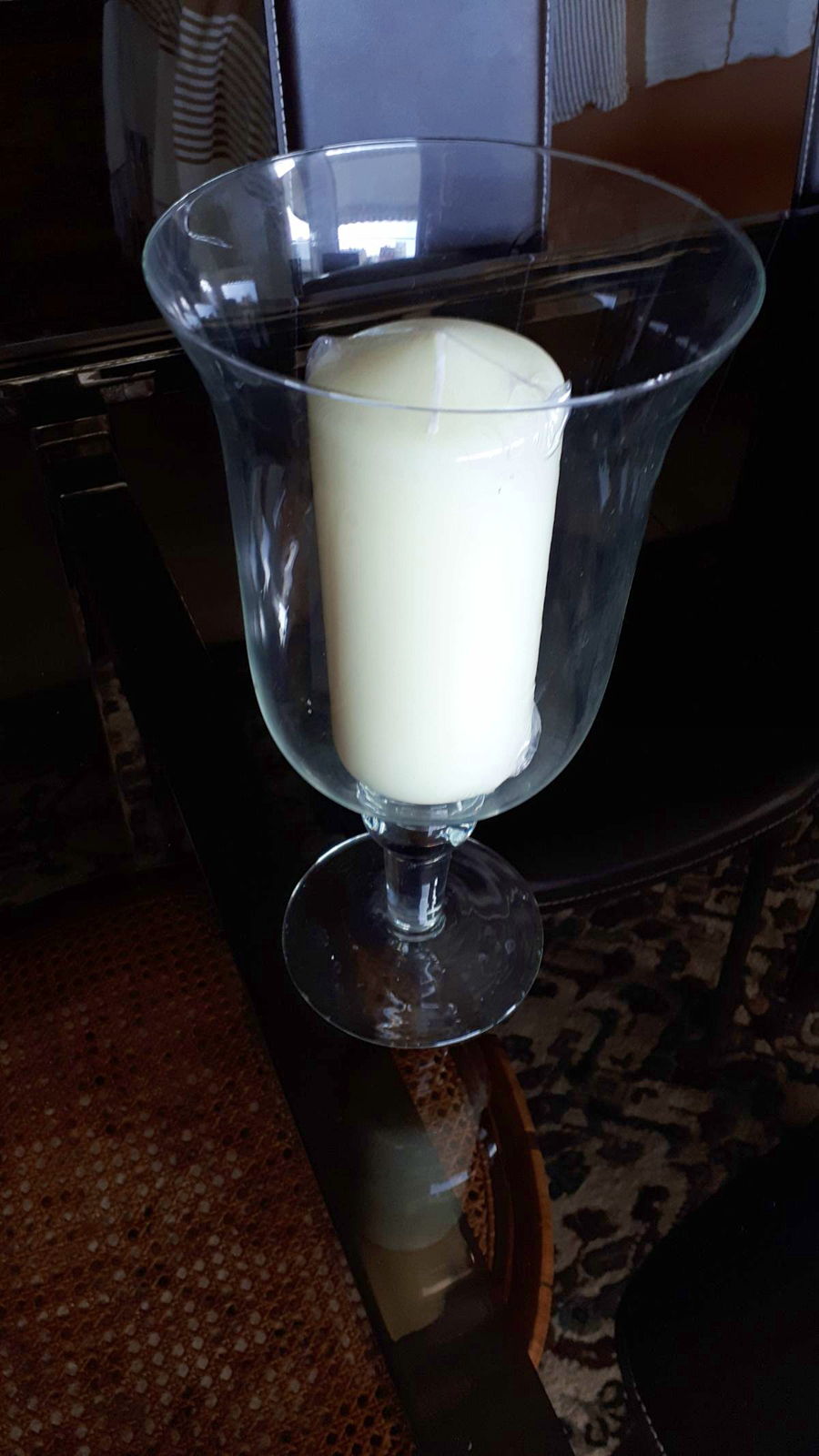 Comment Enlever La Buée Dans L Appareil Photo Iphone Grand photophore en verre avec bougie neuve sur GensDeConfiance