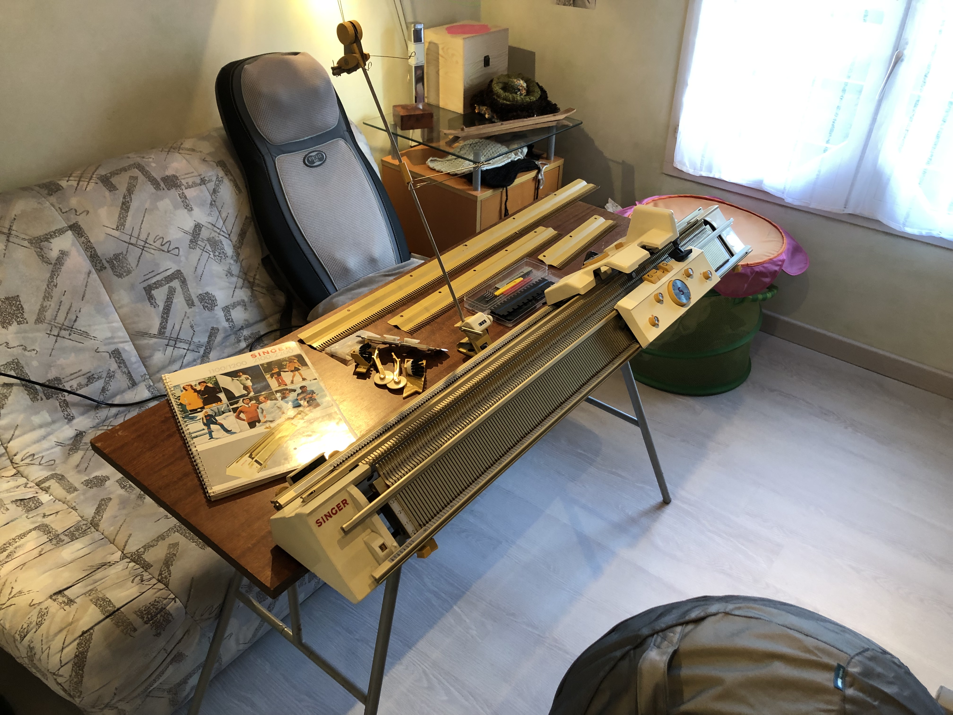 Prix Machine A Tricoter Singer Neuve Machine à tricoter Singer 1200 double fonture sur Gens de Confiance