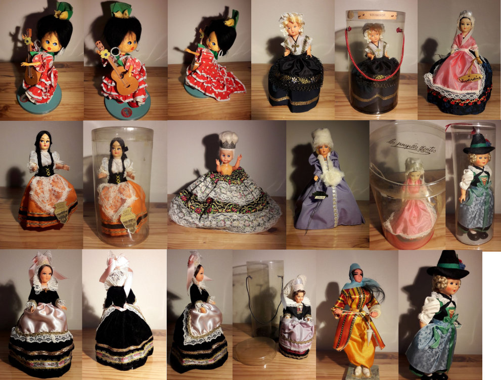 Petite Poupée folklorique traditionnelle de Menton