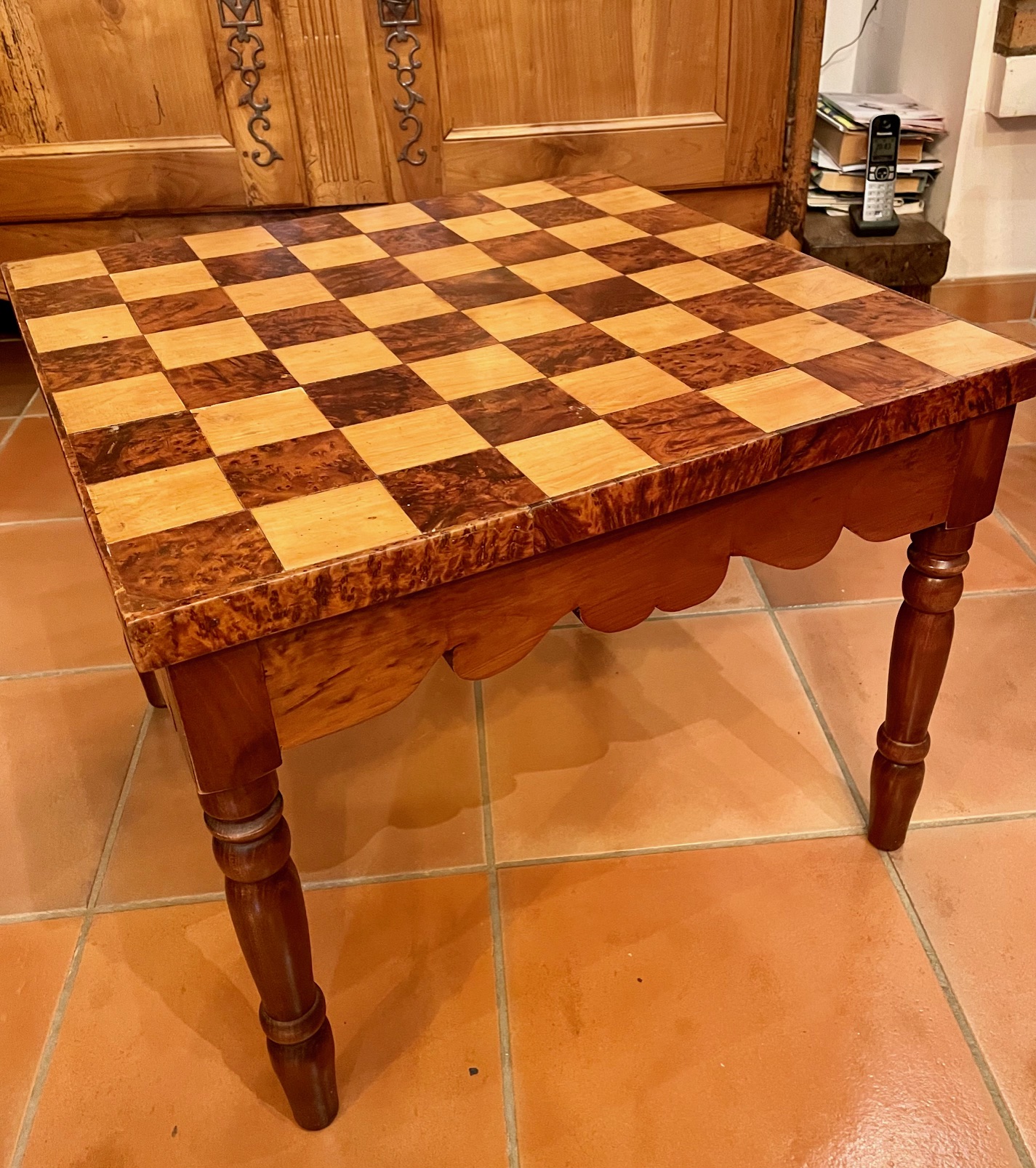 FK04 Calvert Chess Table basse en chêne e15